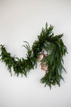 Norfolk & Cypress Mix Real Touch Faux Garland 6ft