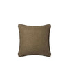 Olive Pillow With Fringe