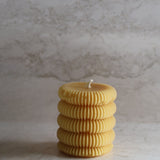 Custom Beeswax Pillar Candle- Short