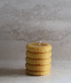 Custom Beeswax Pillar Candle- Short