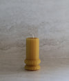 Custom Beeswax Pillar Candle- Tall