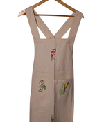 Botanical Embroidered Apron