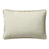 Ivory / Moss Pillow