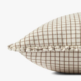 Ivory / Earth Pillow