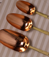 Copper Measuring Scoops