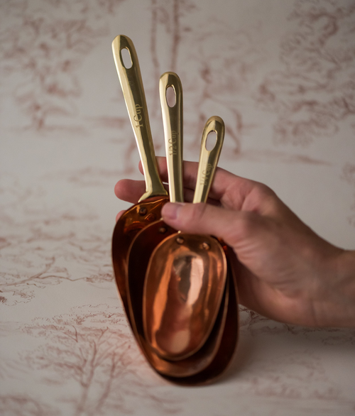 Copper Measuring Scoops