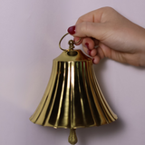 Scalloped Brass Bells