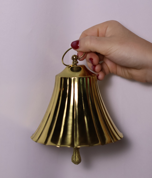 Scalloped Brass Bells