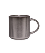 Glacier Ceramic Mug w/ Ridges