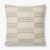 Ivory / Sand Pillow Amber Lewis x Loloi