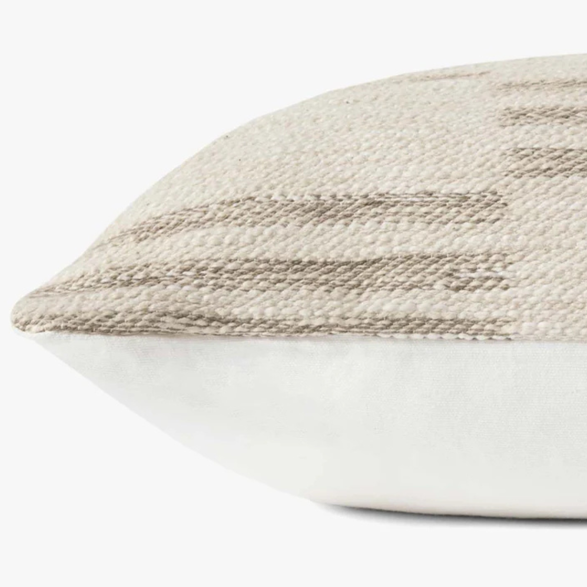 Ivory / Sand Pillow Amber Lewis x Loloi