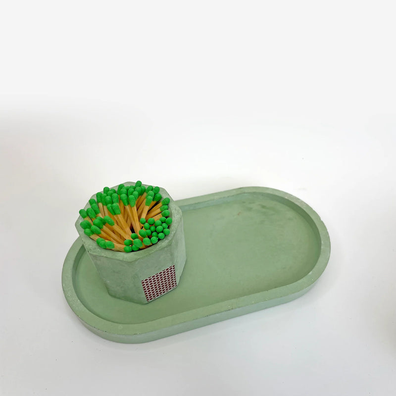 Pill Tray with Match Holder