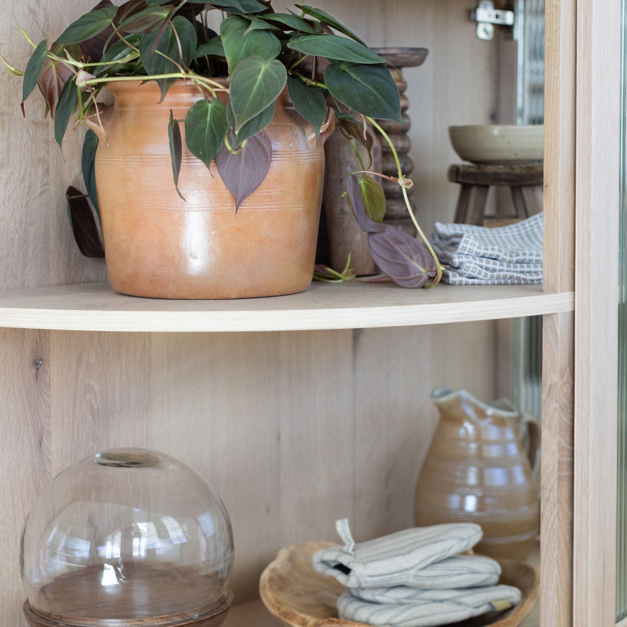 Poterie Renault Bonny Sur Lorie Barrel Crock Brown