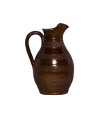 Poterie Renault Wine Jug – Medium (0.5 L) Brown