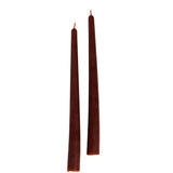 Red 10" Beeswax Taper Candles