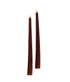 Red Beeswax 10" Tapers Set of 2