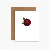 Romance Vibes Greeting Card