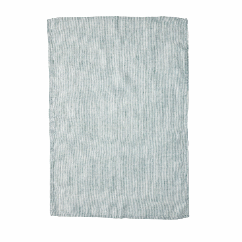 Striped Linen Tea Towel