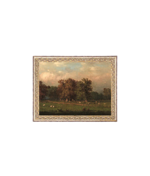 Sheep Farm Framed Art