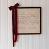 Silent Night Framed Art