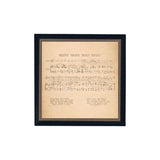 Silent Night Framed Art