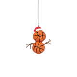 Basketball Snowman Ornament