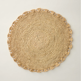 Aura Edge Natural Raffia Placemat