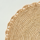 Aura Edge Natural Raffia Placemat
