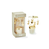 Snowcap Angel Carousel Candle