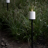 Black Outdoor Spike with Base