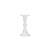 Short Glass Candle Holder