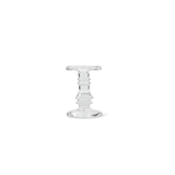 Short Glass Candle Holder