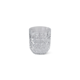 3.75" Glass Lowball Drinking Glass