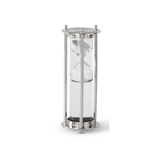 Silver Metal Floating Hourglass