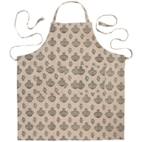 Salvia Apron Block Print