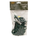 Teeny Lights, Green Cord, 100ct