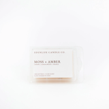 Moss + Amber Candle