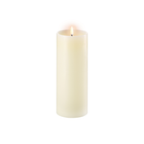 Ivory 3"x 8" Uyuni LED Pillar Candle