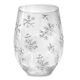 Snowflake Stemless Wine