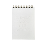 In Every Season Letterpress Notebook
