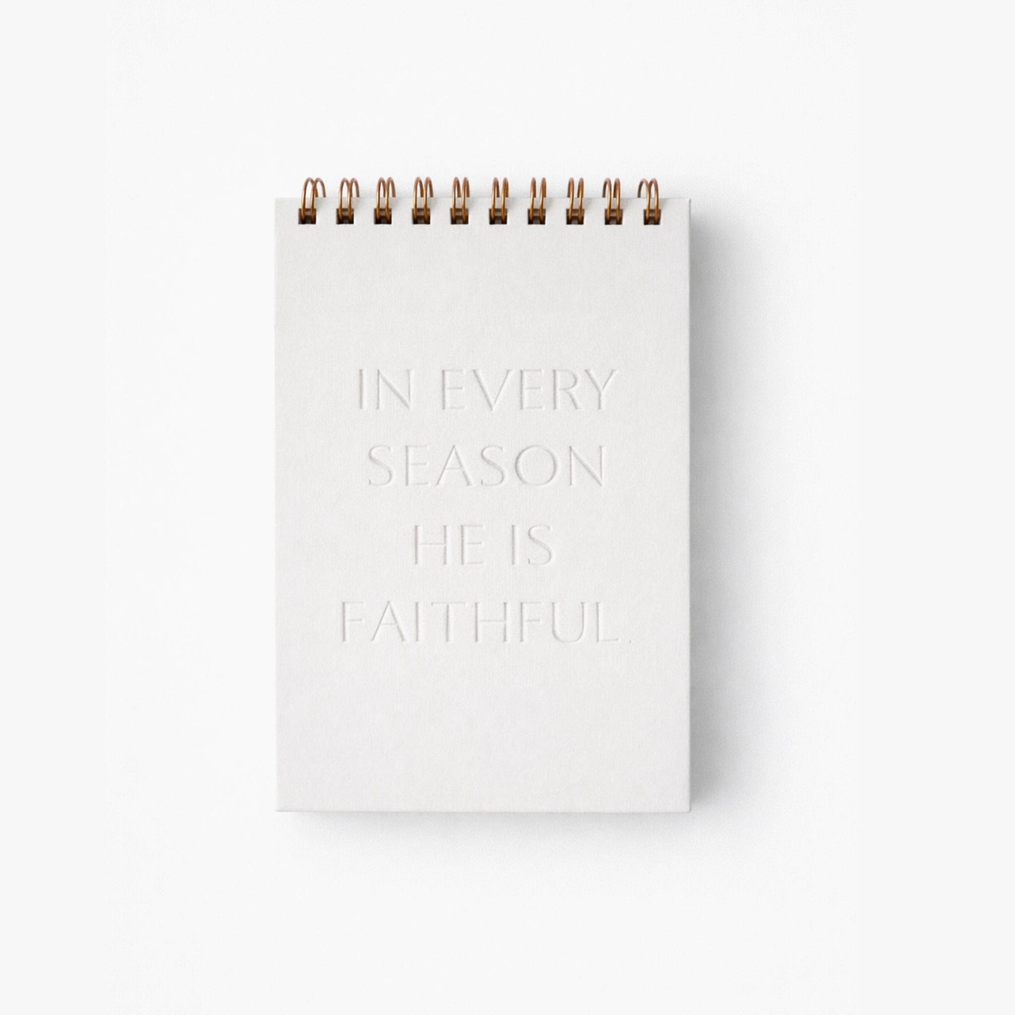In Every Season Letterpress Notebook