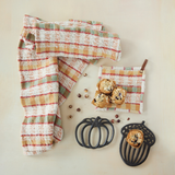 Woven Cotton Slub + Wool Pot Holder
