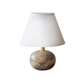 Capri Beige Marble Lamp