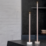 Beige Tall 22" Uyuni LED Taper Candle