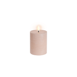 Beige 3"x 4" Uyuni LED Pillar Candle