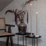 Beige Tall 22" Uyuni LED Taper Candle