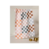 Autumn Checkers Tea Towel