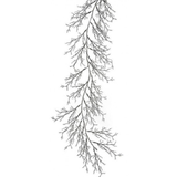Iced Mini Twig Garland 6'
