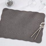 Slate Quilted Placemat