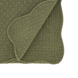 Olive Quilted Runner